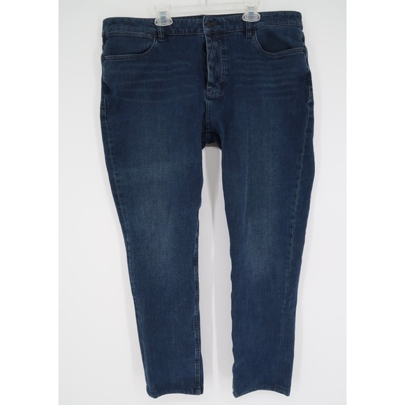 Ksubi Jeans Men's 38 Van‎ Winkle Nightfall 098 Denim Button Fly Dark Wash 38x27